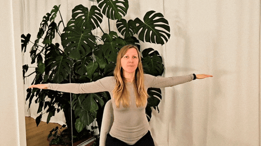 Horizontal adduction and abduction for shoulder stiffness relief